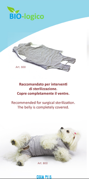 Fashion Dog Cura Pets - Body Post Operatorio Pancia Coperta Tg55 Fashion Dog Cura Pets - Body Post Operatorio Pancia Coperta Tg55